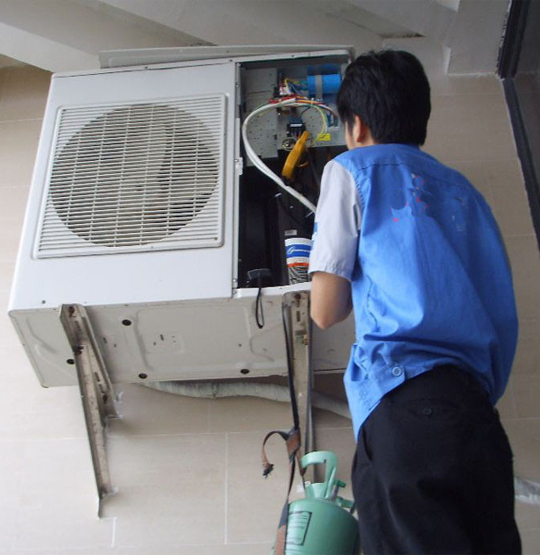 斗门空调开机无反应维修